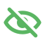 No hidden charges icon